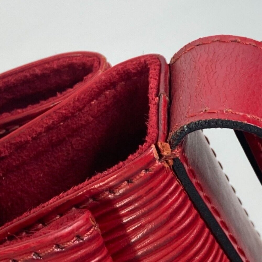 LOUIS VUITTON Epi Sack de Paul Shoulder Bag Epi Leather Red - Picture 12 of 14